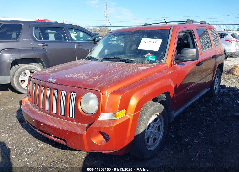 2008 JEEP PATRIOT SPORT VIN: 1J8FT28068D553265
