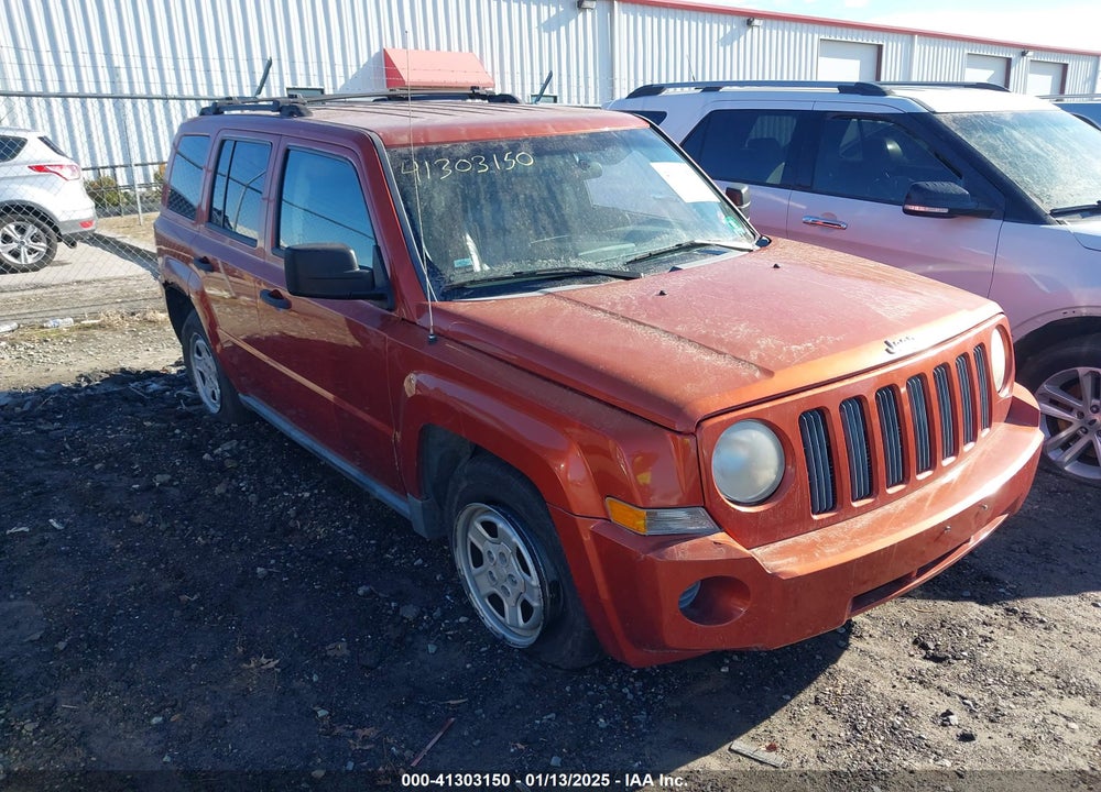 2008 JEEP PATRIOT SPORT VIN: 1J8FT28068D553265