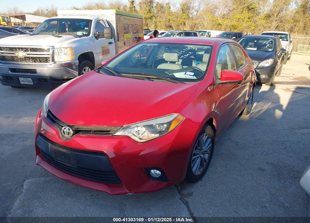 2014 TOYOTA COROLLA LE PLUS VIN: 5YFBURHEXEP015619
