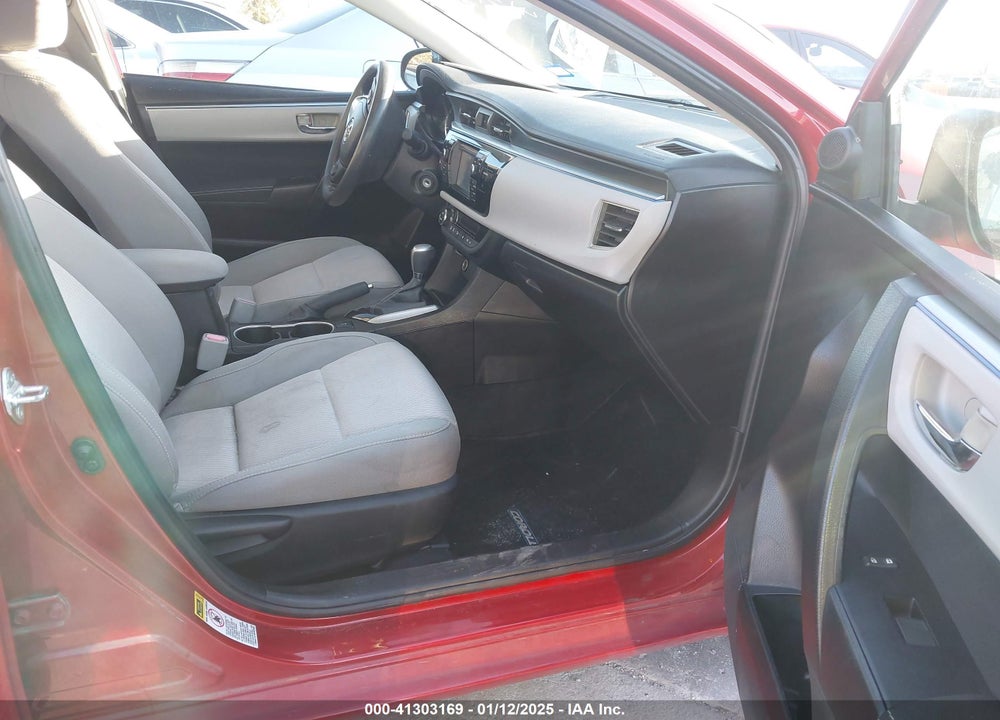 2014 TOYOTA COROLLA LE PLUS VIN: 5YFBURHEXEP015619