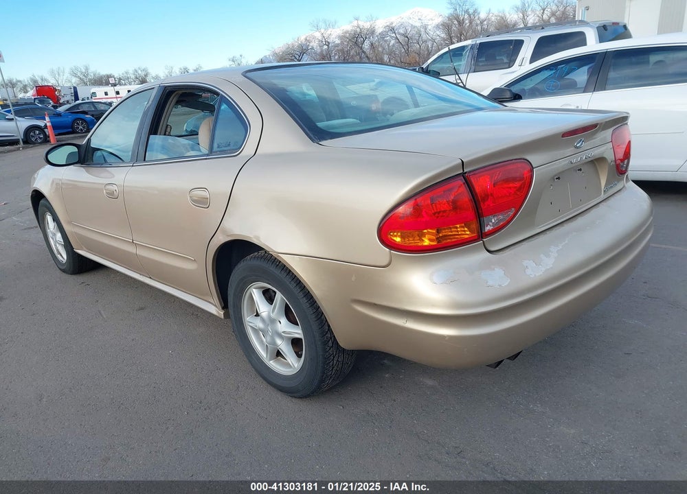 2001 OLDSMOBILE ALERO GL1 VIN: 1G3NL52T61C263398