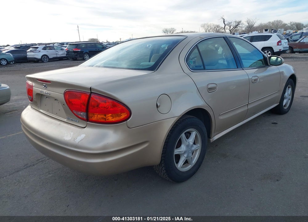 2001 OLDSMOBILE ALERO GL1 VIN: 1G3NL52T61C263398