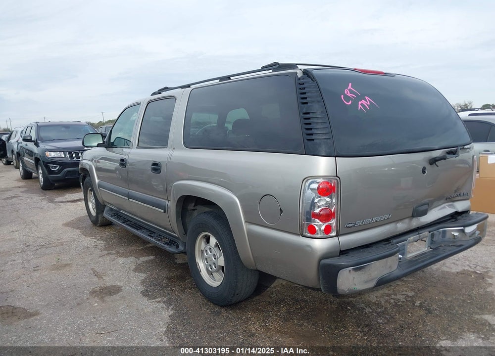 2002 CHEVROLET SUBURBAN 1500 LS VIN: 3GNEC16Z72G193181