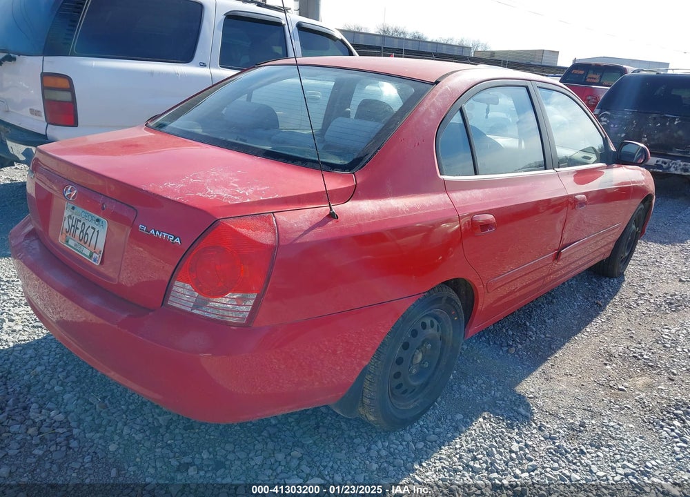 2005 HYUNDAI ELANTRA GLS/GT VIN: KMHDN46D15U926701