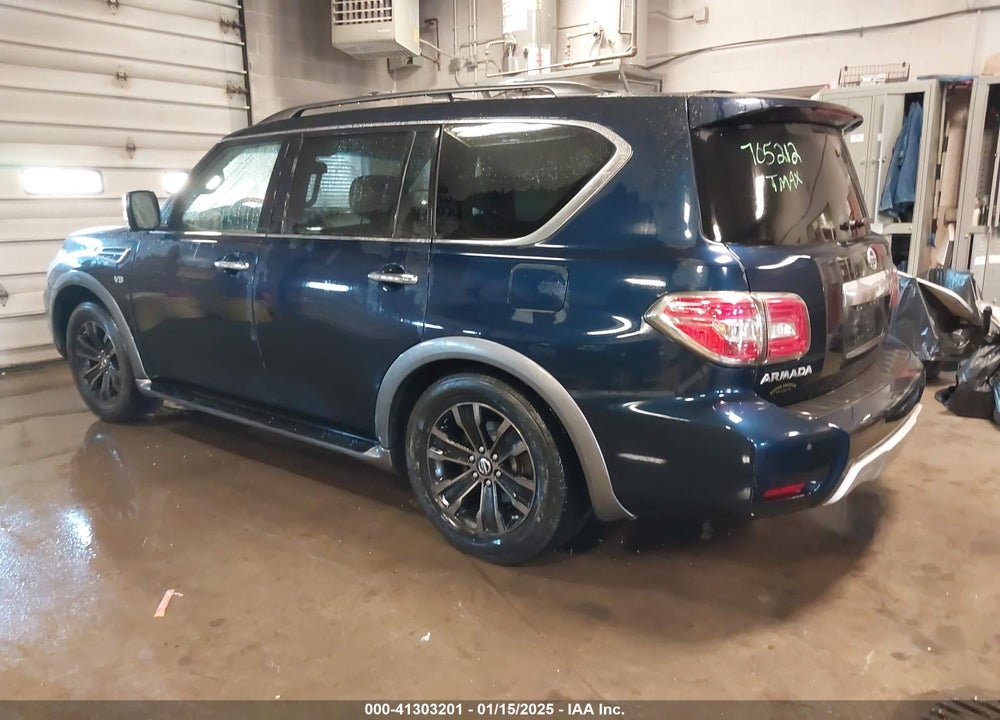 2017 NISSAN ARMADA PLATINUM VIN: JN8AY2NE9H9705212