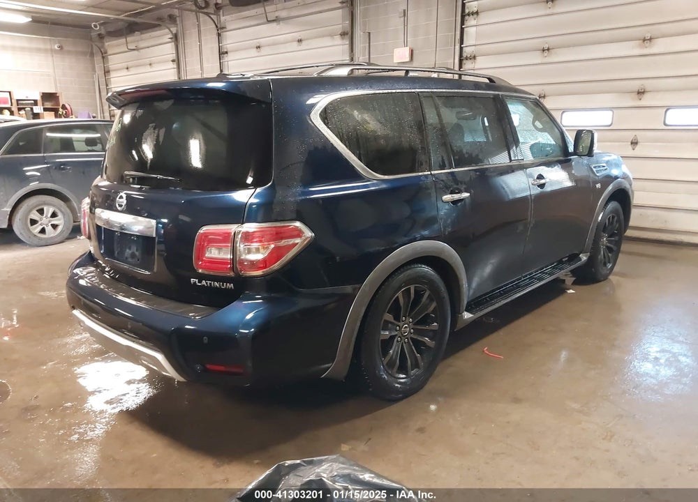 2017 NISSAN ARMADA PLATINUM VIN: JN8AY2NE9H9705212