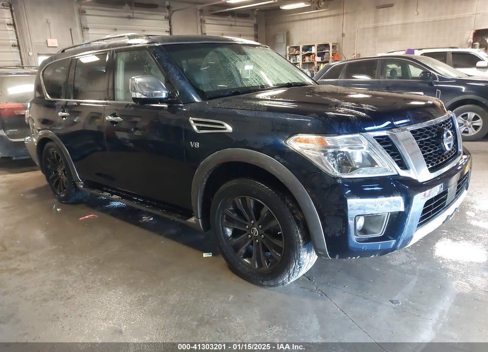 2017 NISSAN ARMADA PLATINUM VIN: JN8AY2NE9H9705212