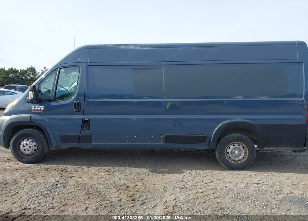 2019 RAM PROMASTER 3500 CARGO VAN HIGH ROOF 159 WB EXT VIN: 3C6URVJGXKE564353