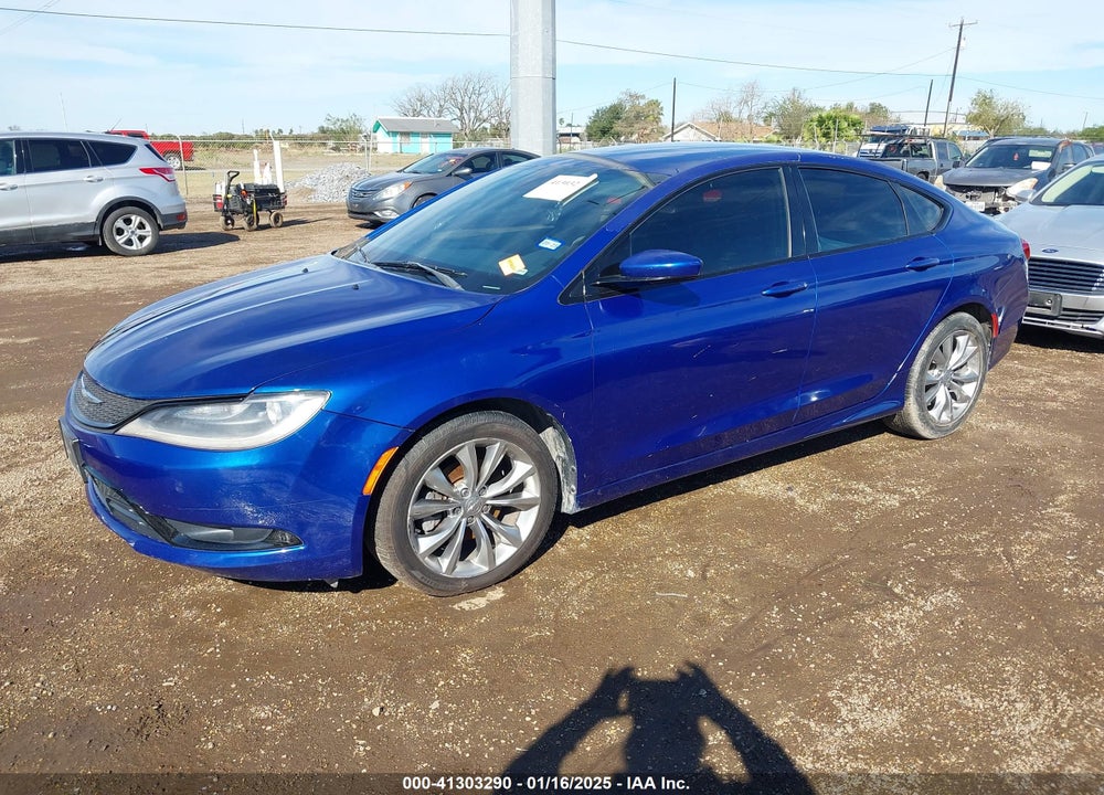 2015 CHRYSLER 200 S VIN: 1C3CCCBB6FN625328