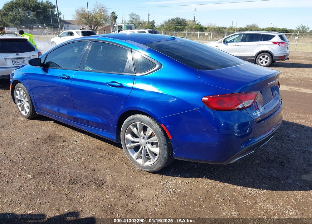 2015 CHRYSLER 200 S VIN: 1C3CCCBB6FN625328
