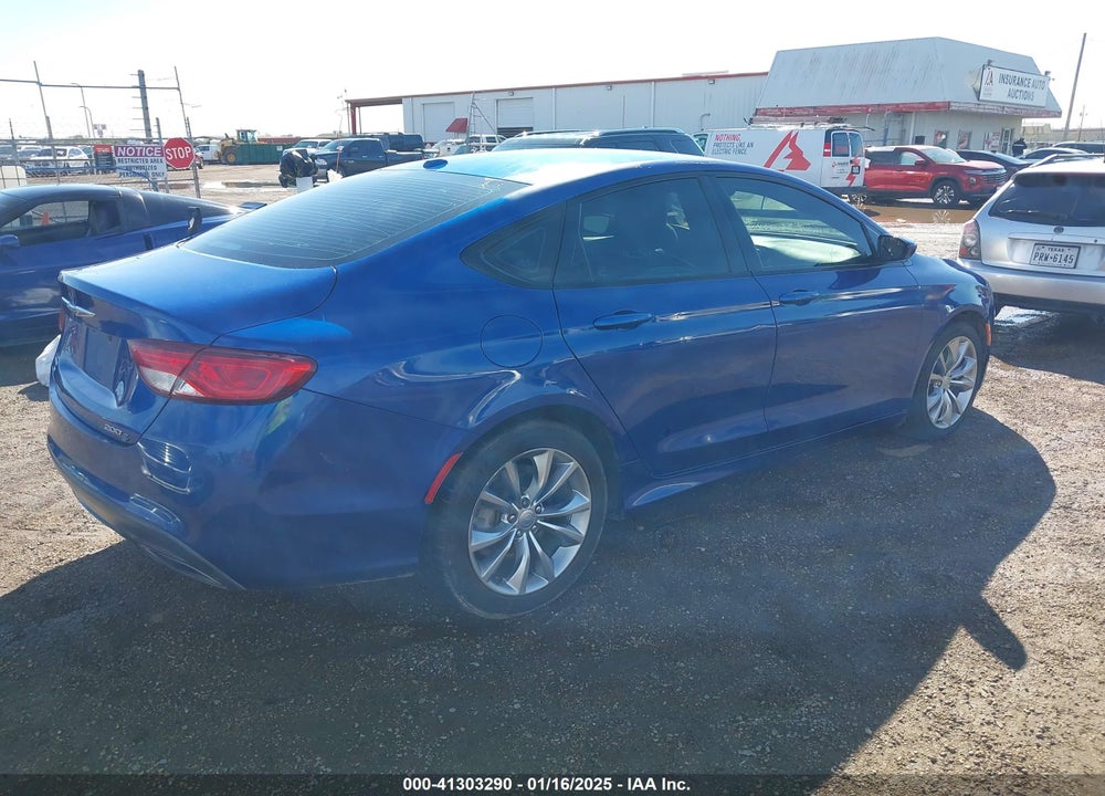2015 CHRYSLER 200 S VIN: 1C3CCCBB6FN625328