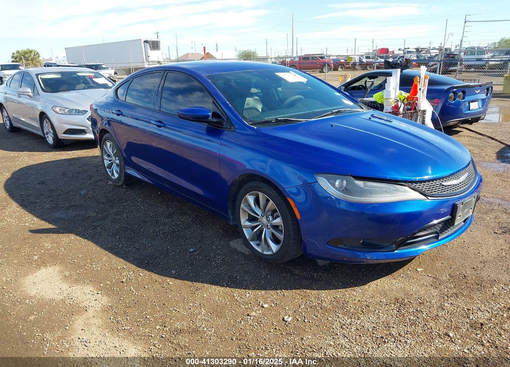 2015 CHRYSLER 200 S VIN: 1C3CCCBB6FN625328