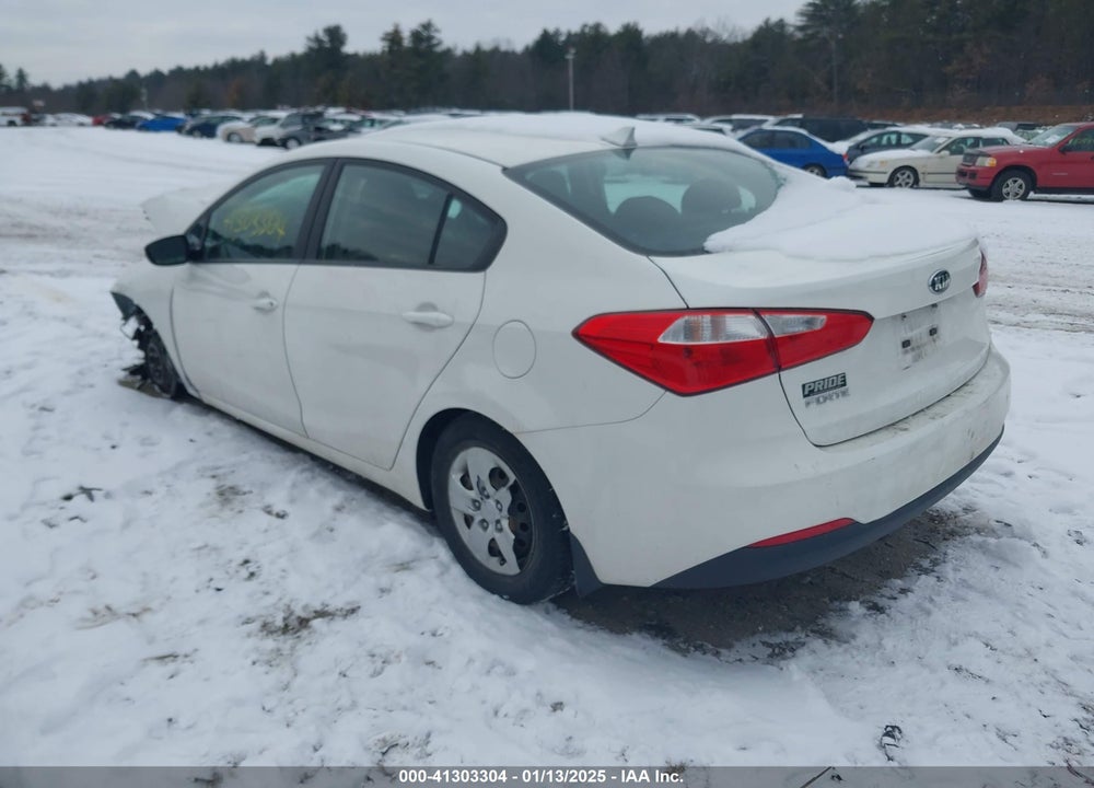 2016 KIA FORTE VIN: KNAFK4A66G5620280