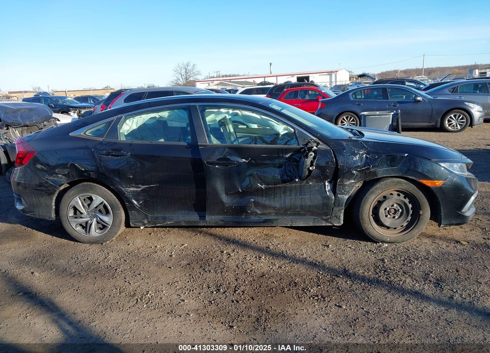 2019 HONDA CIVIC LX VIN: 2HGFC2F64KH576134