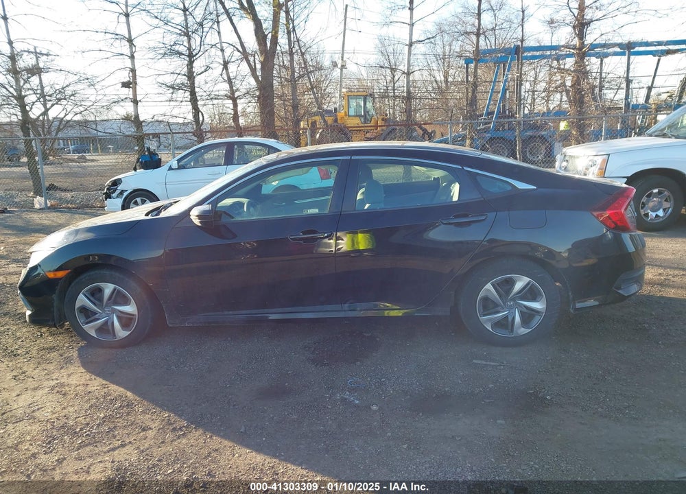 2019 HONDA CIVIC LX VIN: 2HGFC2F64KH576134