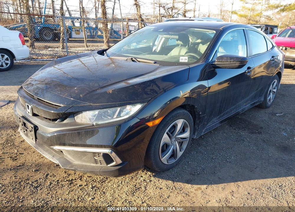 2019 HONDA CIVIC LX VIN: 2HGFC2F64KH576134