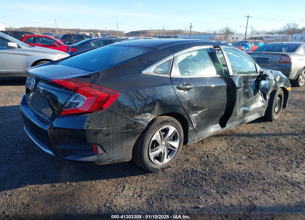 2019 HONDA CIVIC LX VIN: 2HGFC2F64KH576134