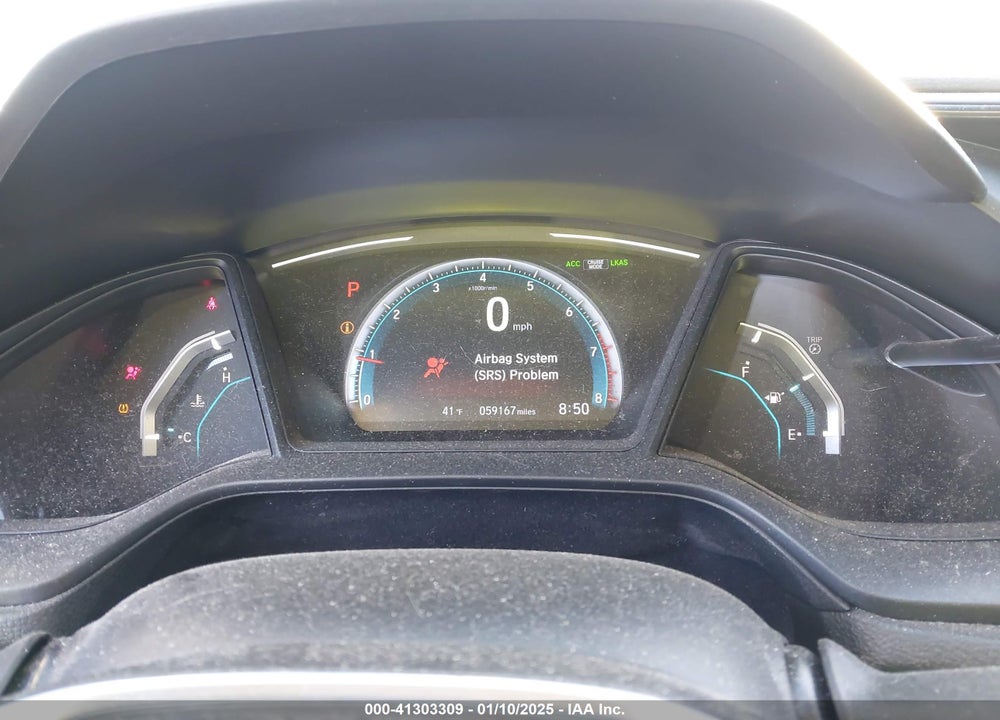 2019 HONDA CIVIC LX VIN: 2HGFC2F64KH576134