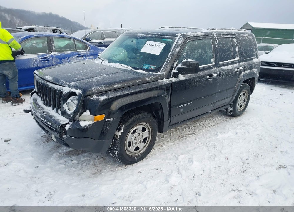 2016 JEEP PATRIOT SPORT VIN: 1C4NJPBAXGD812491