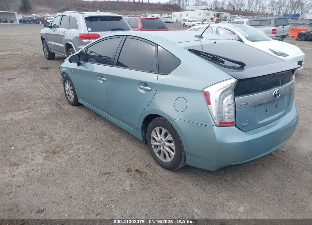 2013 TOYOTA PRIUS PLUG-IN VIN: JTDKN3DP3D3031086
