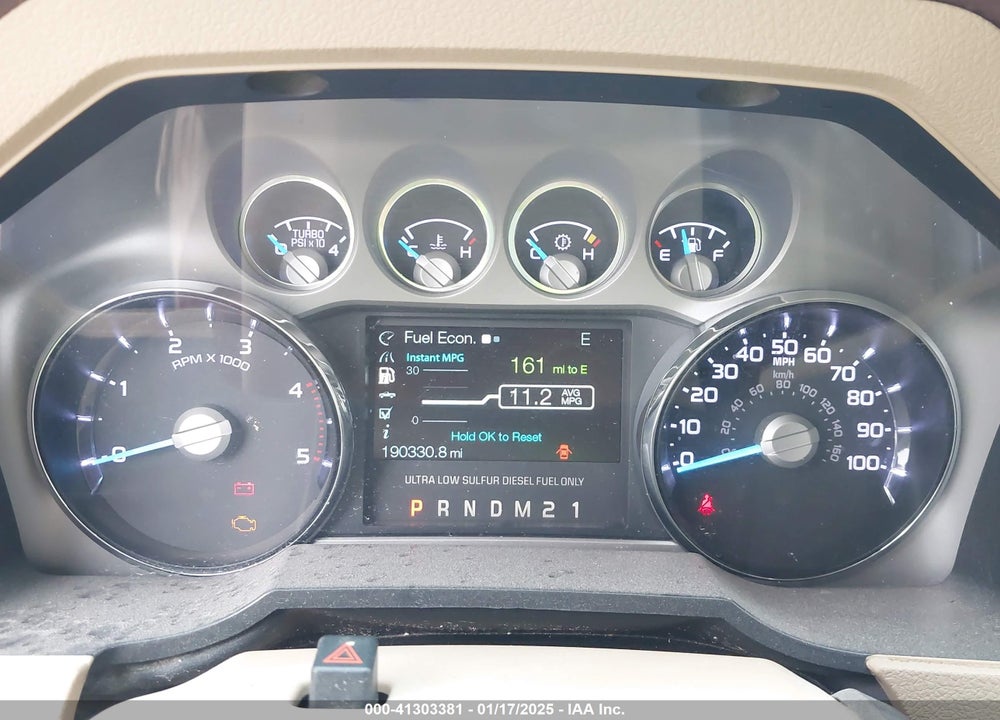 2012 FORD F-350 LARIAT VIN: 1FT8W3DT4CEC82268