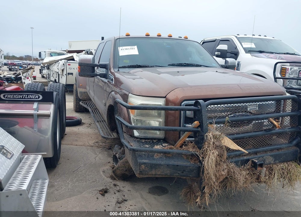 2012 FORD F-350 LARIAT VIN: 1FT8W3DT4CEC82268