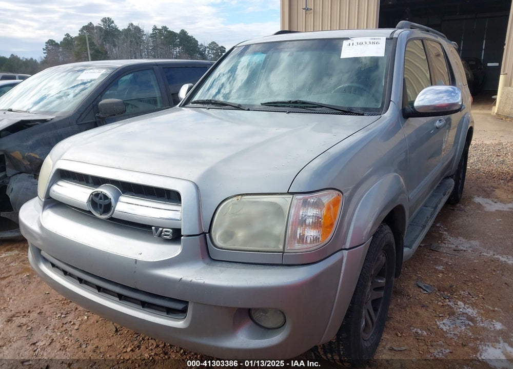 2007 TOYOTA SEQUOIA LIMITED V8 VIN: 5TDZT38A87S298429