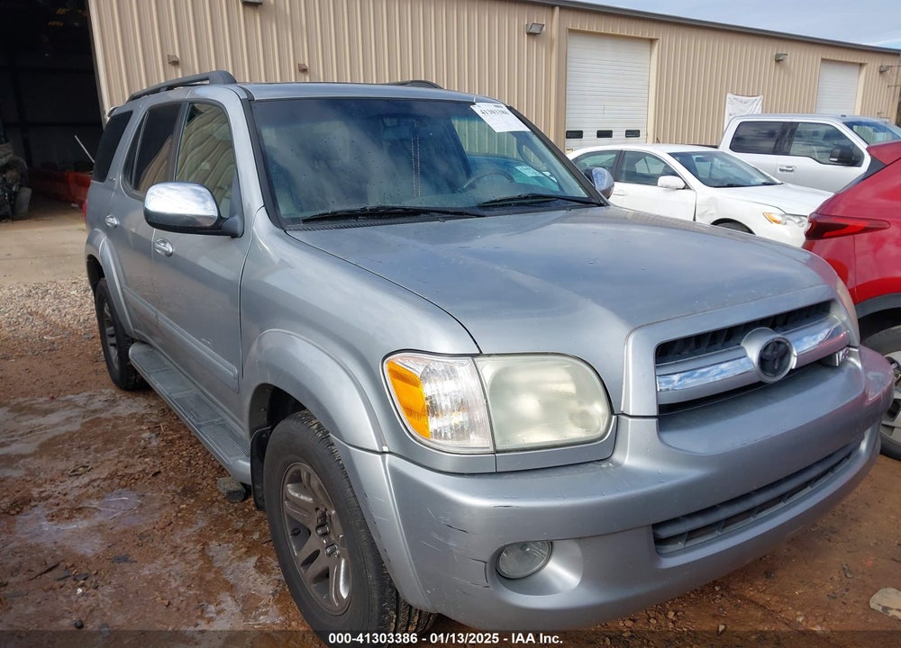 2007 TOYOTA SEQUOIA LIMITED V8 VIN: 5TDZT38A87S298429