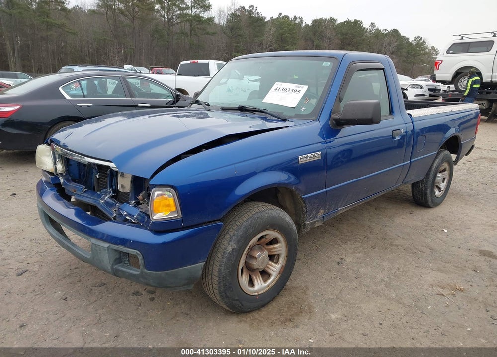 2007 FORD RANGER VIN: 1FTYR10D77PA59114