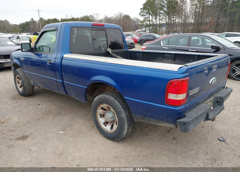 2007 FORD RANGER VIN: 1FTYR10D77PA59114