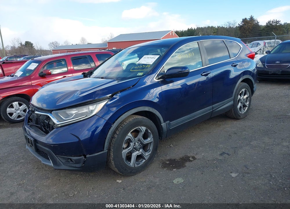 2019 HONDA CR-V EX VIN: 5J6RW2H53KL010549