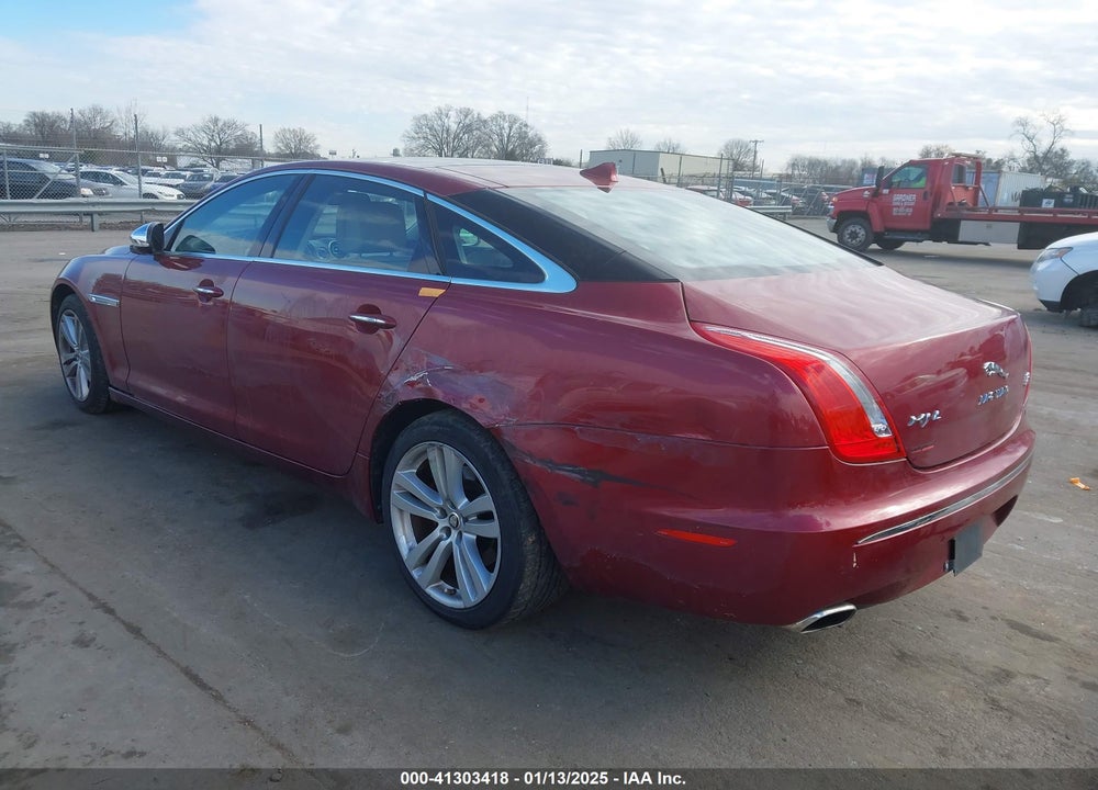 2013 JAGUAR XJ XJL PORTFOLIO VIN: SAJWJ2GD2D8V47761