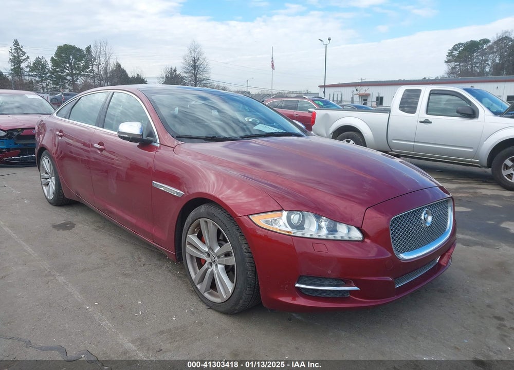 2013 JAGUAR XJ XJL PORTFOLIO VIN: SAJWJ2GD2D8V47761