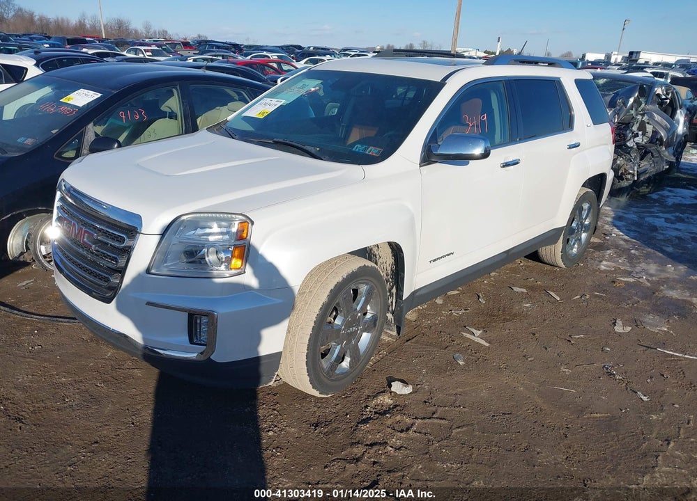 2016 GMC TERRAIN SLT VIN: 2GKFLUE33G6351373