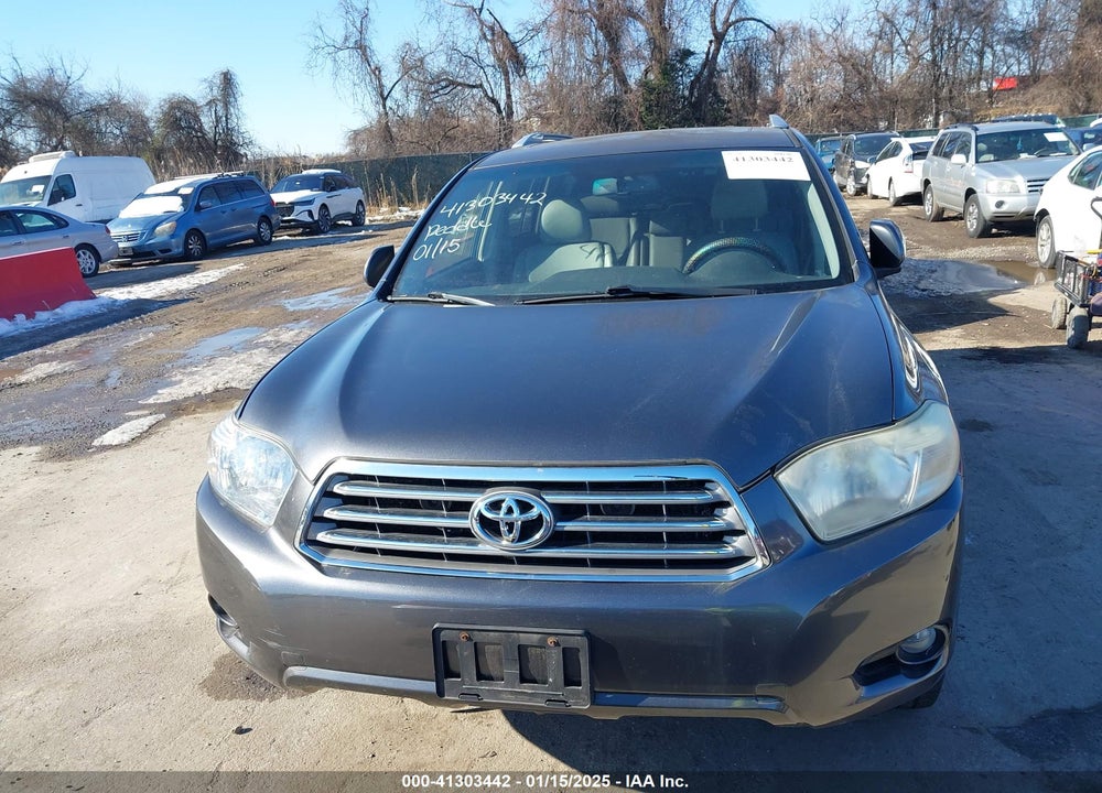 2008 TOYOTA HIGHLANDER LIMITED VIN: JTEES42A582045539