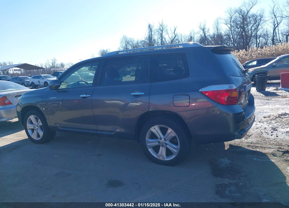2008 TOYOTA HIGHLANDER LIMITED VIN: JTEES42A582045539