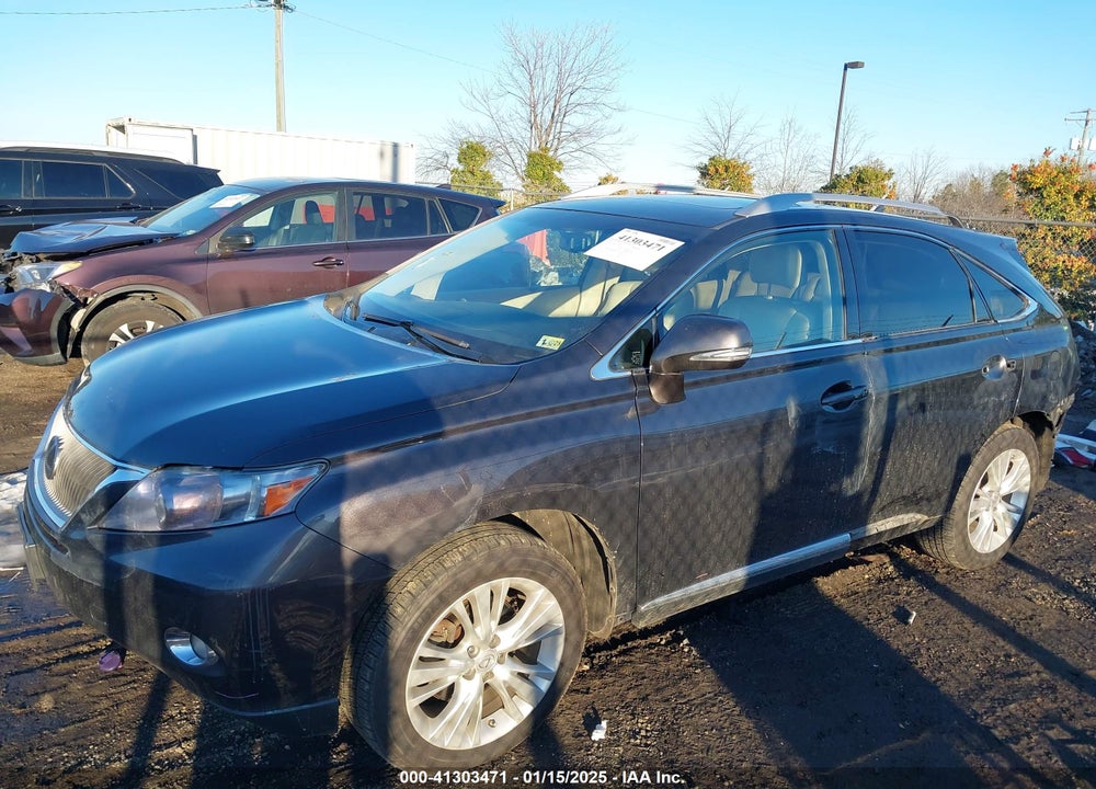 2010 LEXUS RX 450H VIN: JTJBC1BA8A2410382