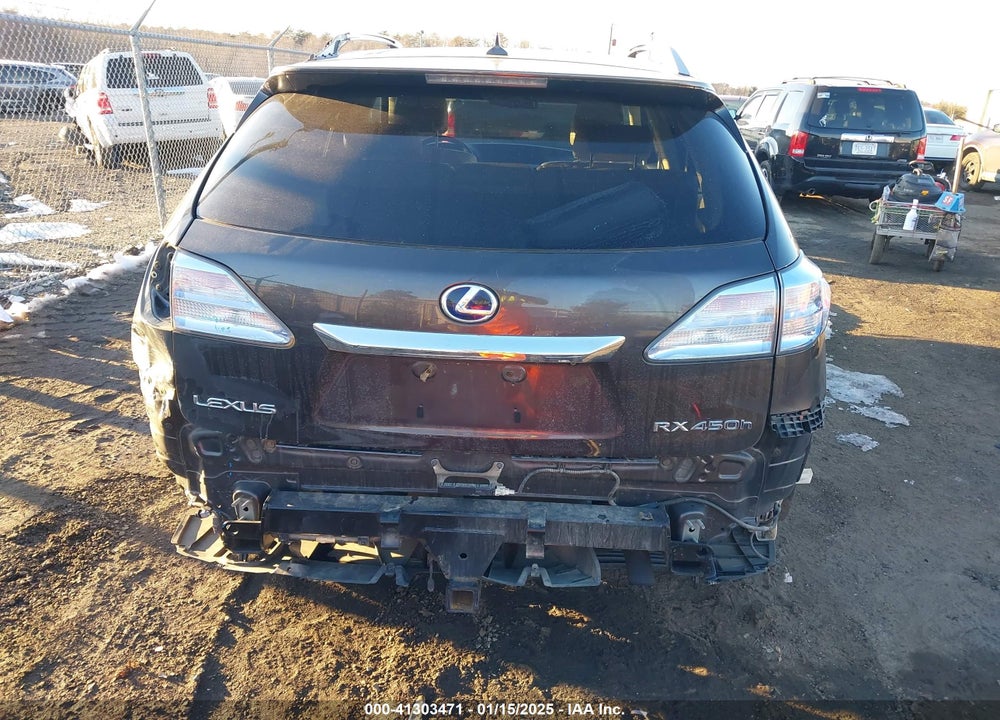 2010 LEXUS RX 450H VIN: JTJBC1BA8A2410382