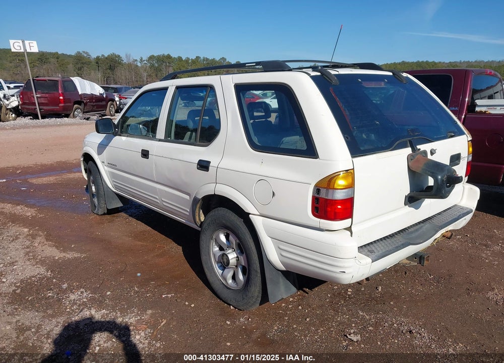 1998 ISUZU RODEO LS/S VIN: 4S2CM58W4W4329507