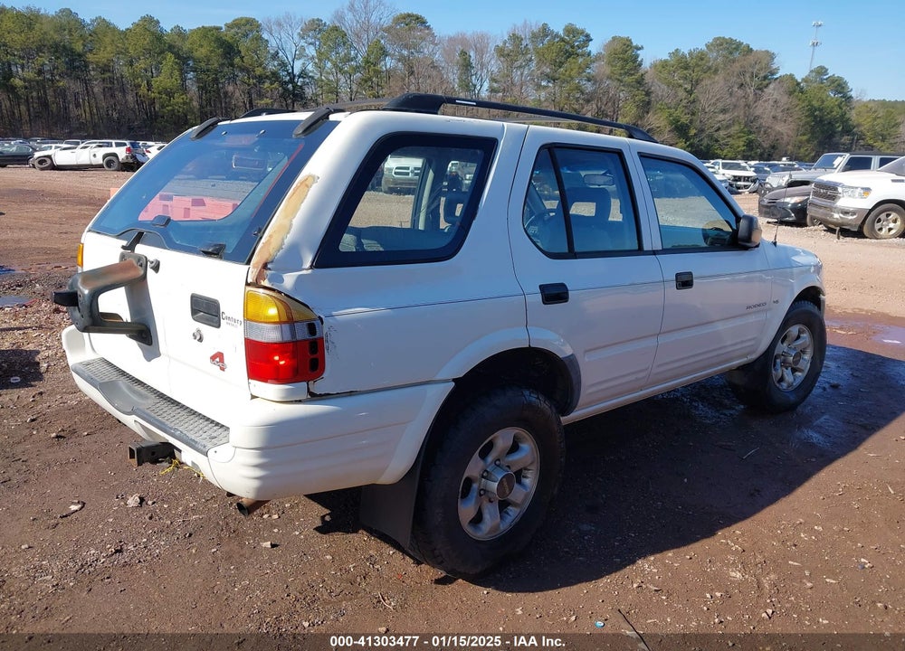1998 ISUZU RODEO LS/S VIN: 4S2CM58W4W4329507