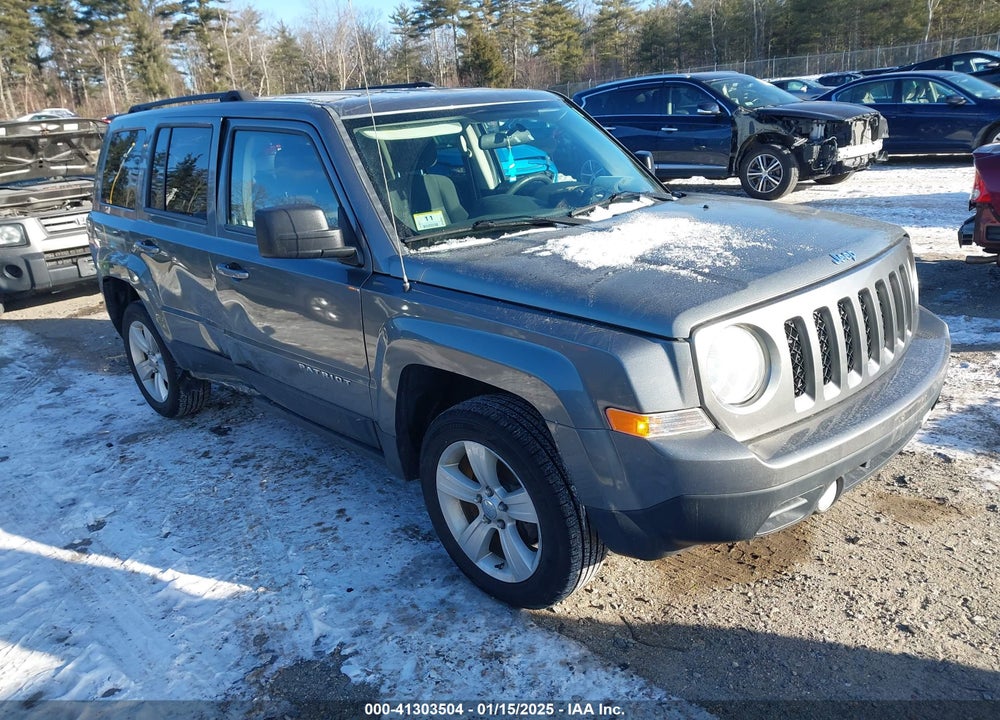 2013 JEEP PATRIOT LATITUDE VIN: 1C4NJRFB9DD221854