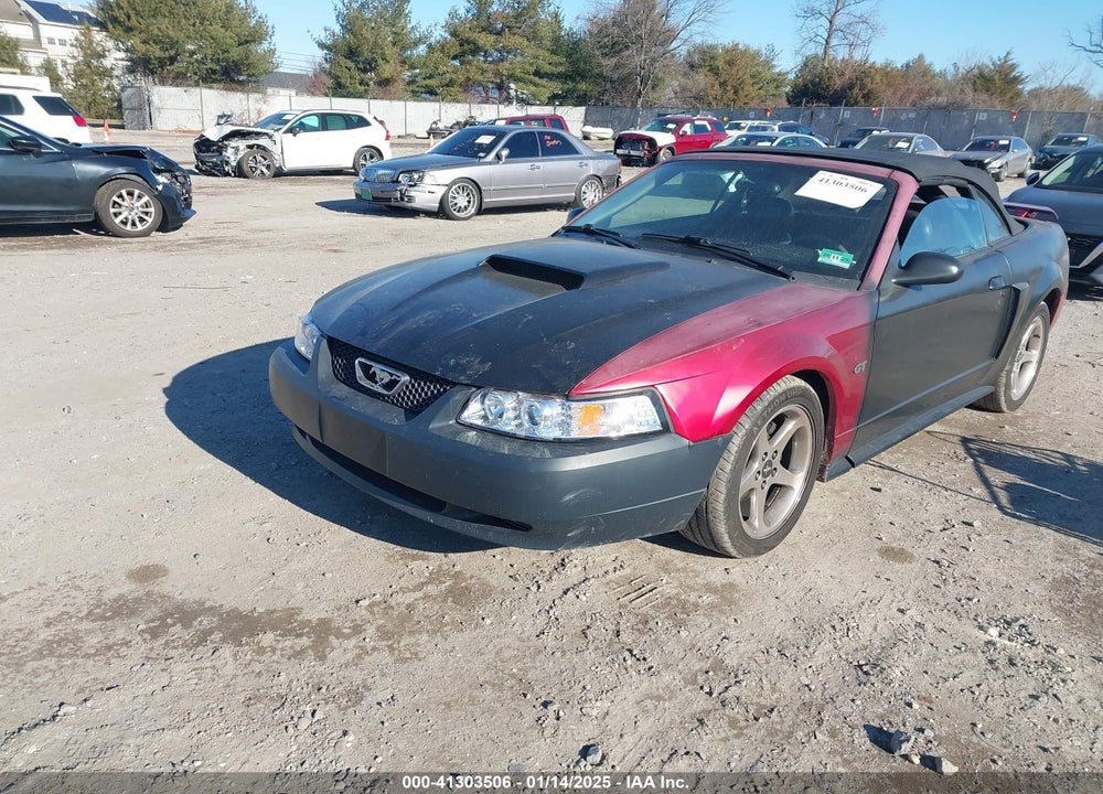2002 FORD MUSTANG VIN: 1FAFP45X22F159563