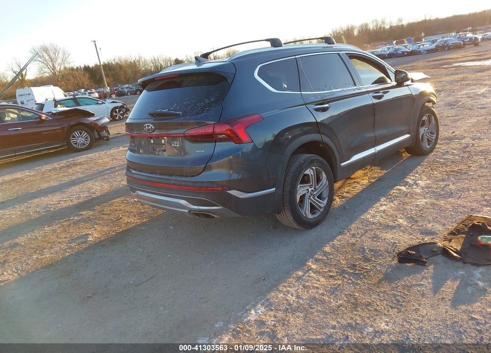 2022 HYUNDAI SANTA FE SEL VIN: 5NMS6DAJ4NH405727