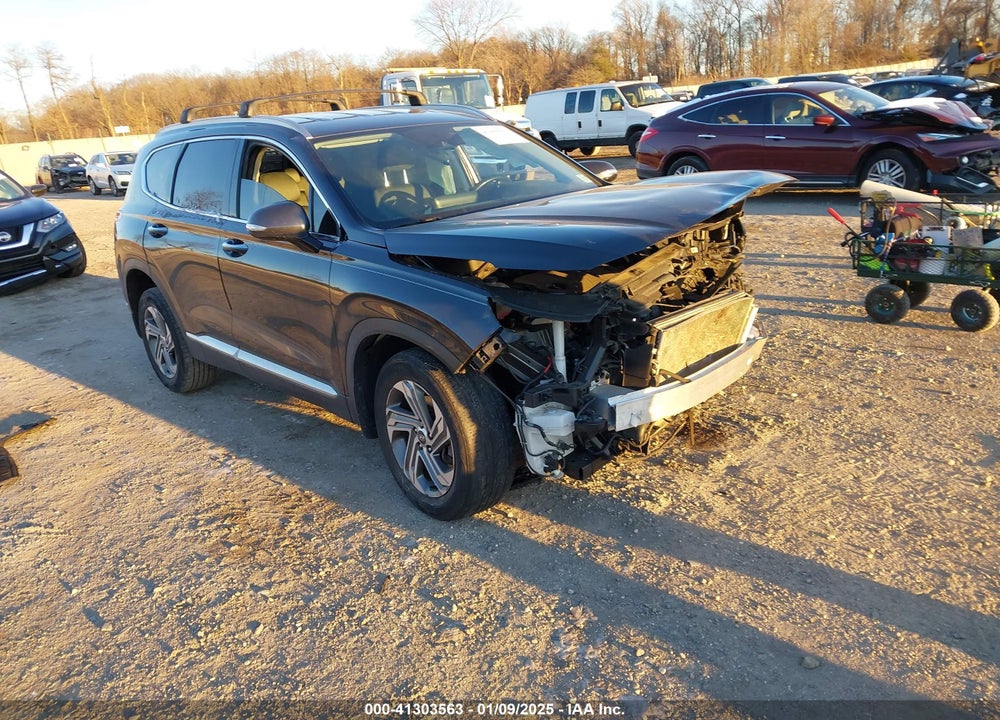 2022 HYUNDAI SANTA FE SEL VIN: 5NMS6DAJ4NH405727