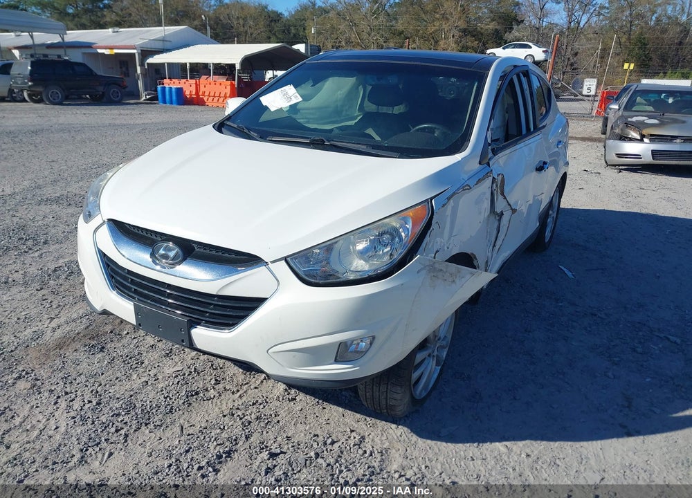 2013 HYUNDAI TUCSON LIMITED VIN: KM8JUCAC9DU576618