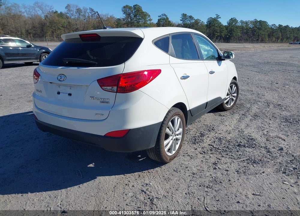 2013 HYUNDAI TUCSON LIMITED VIN: KM8JUCAC9DU576618