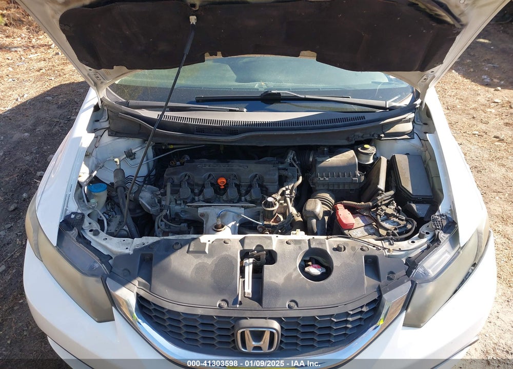 2013 HONDA CIVIC LX VIN: 19XFB2F54DE038864