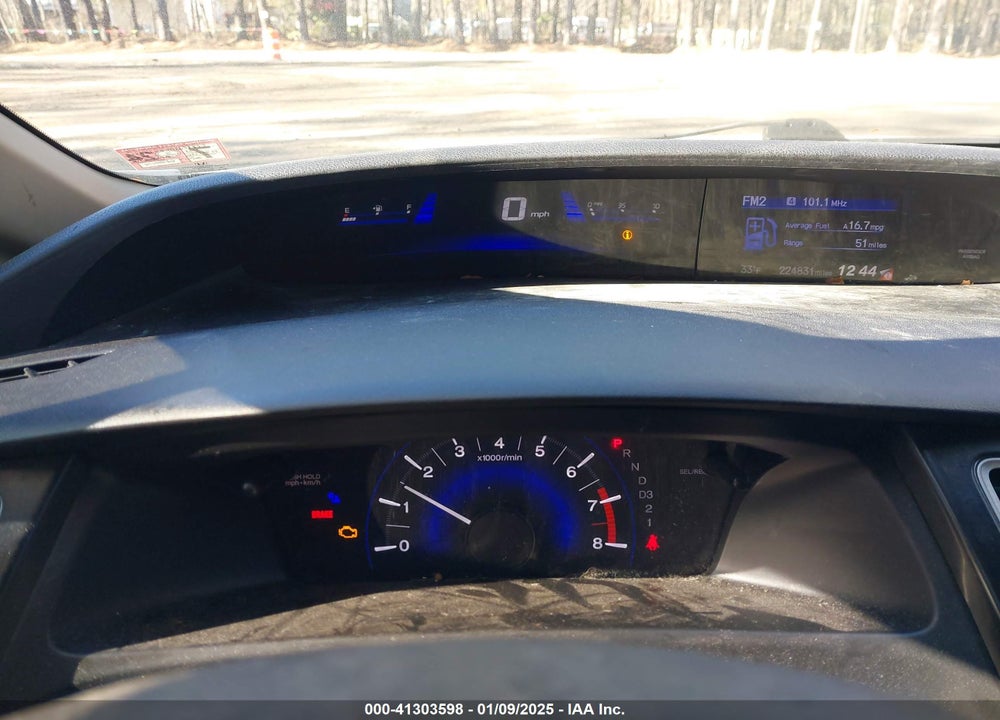 2013 HONDA CIVIC LX VIN: 19XFB2F54DE038864
