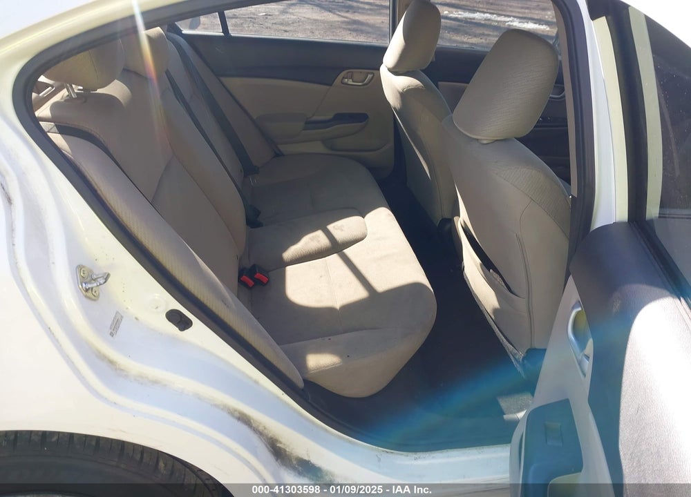2013 HONDA CIVIC LX VIN: 19XFB2F54DE038864
