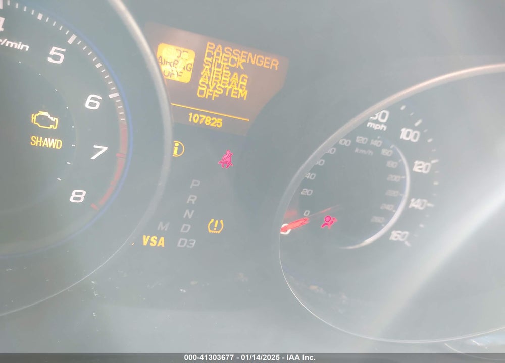 2008 ACURA MDX VIN: 2HNYD28228H505046